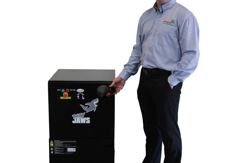 Σπαστήρας γυάλινων μπουκαλιών